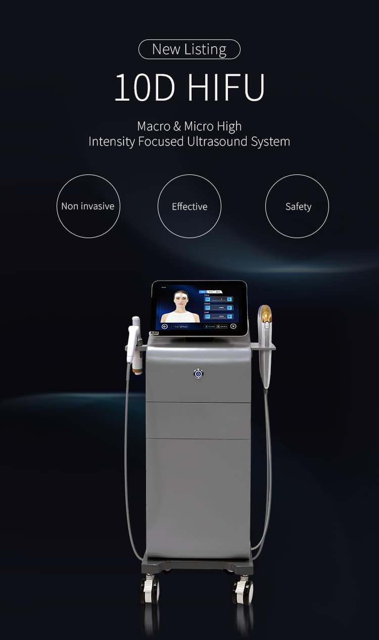 10D Focused Ultrasound Hifu Skin Rejuvenation Beauty Hifu 10D Hifu ...